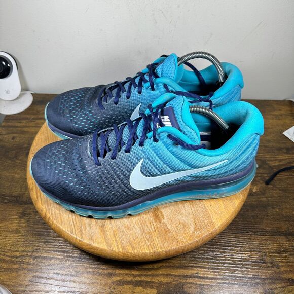 Nike Air Max 2017 Black White Anthracite Shoes Men's Size 12 849559-404 - Picture 3 of 9